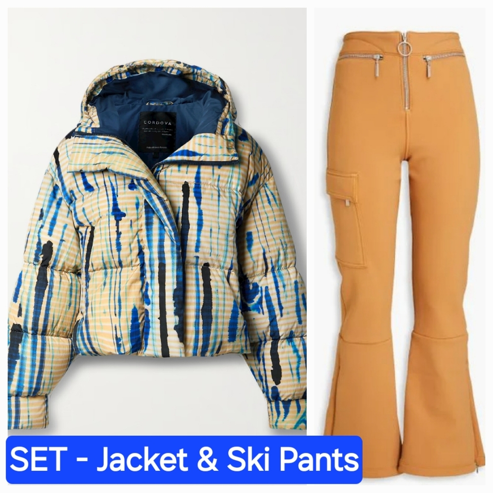 SET -Cordova Aomori Ski Jacket Cordova Eiger bootcut Flare Ski pants MSRP $1,630